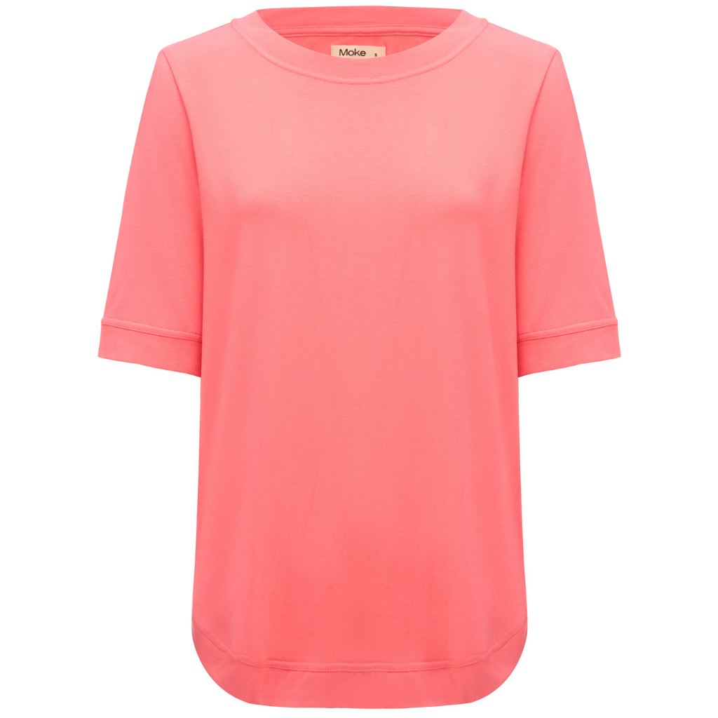 Moke Ruby Tee | Sunset Coral