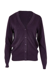 Boom Shankar Lora Cardigan | Aubergine