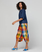 Boom Shankar Fumiko Tee | Dark Denim