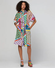 Boom Shankar Maui Dress | Liquorice Stripe