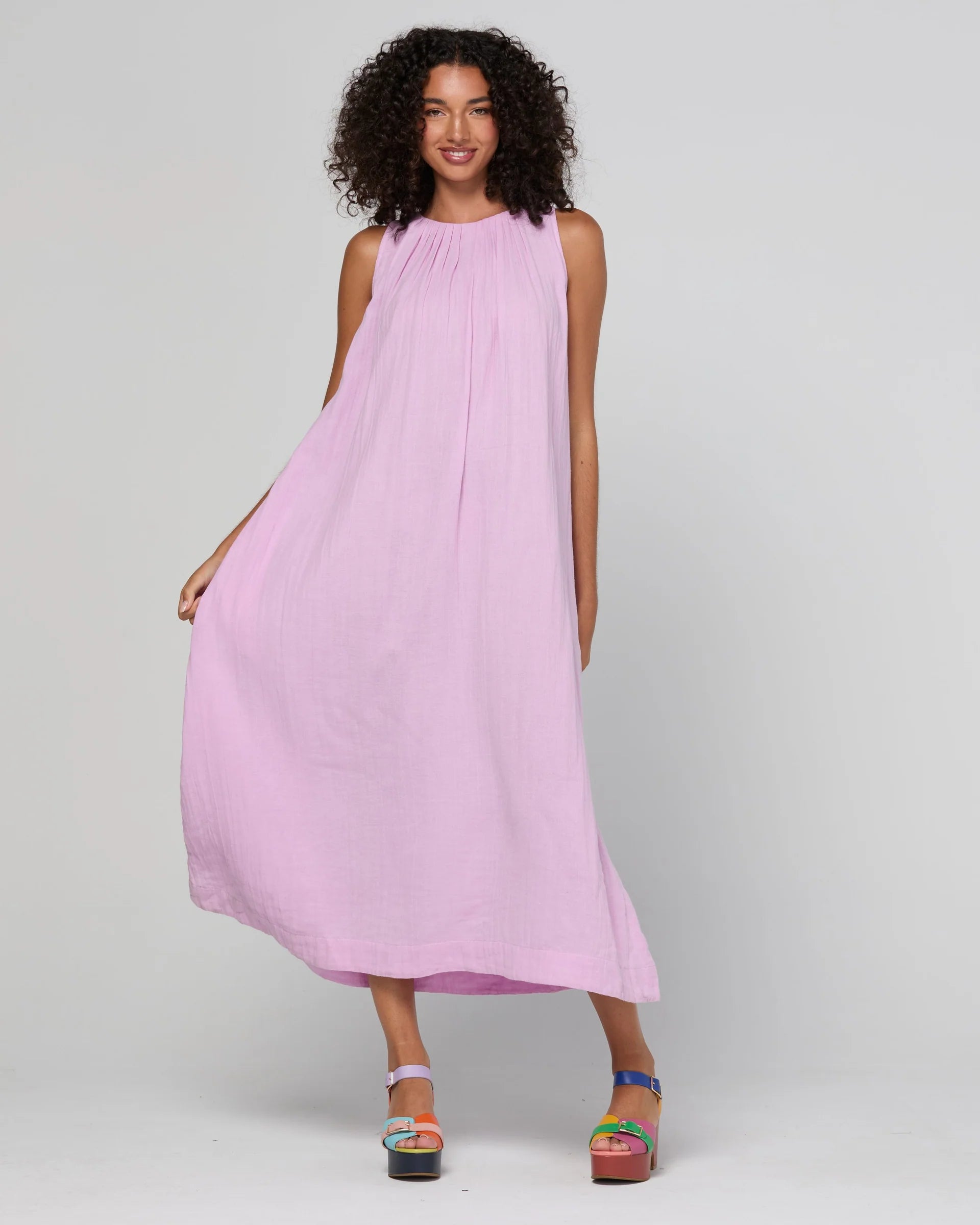 Boom Shankar Oceano Dress | Sorbet