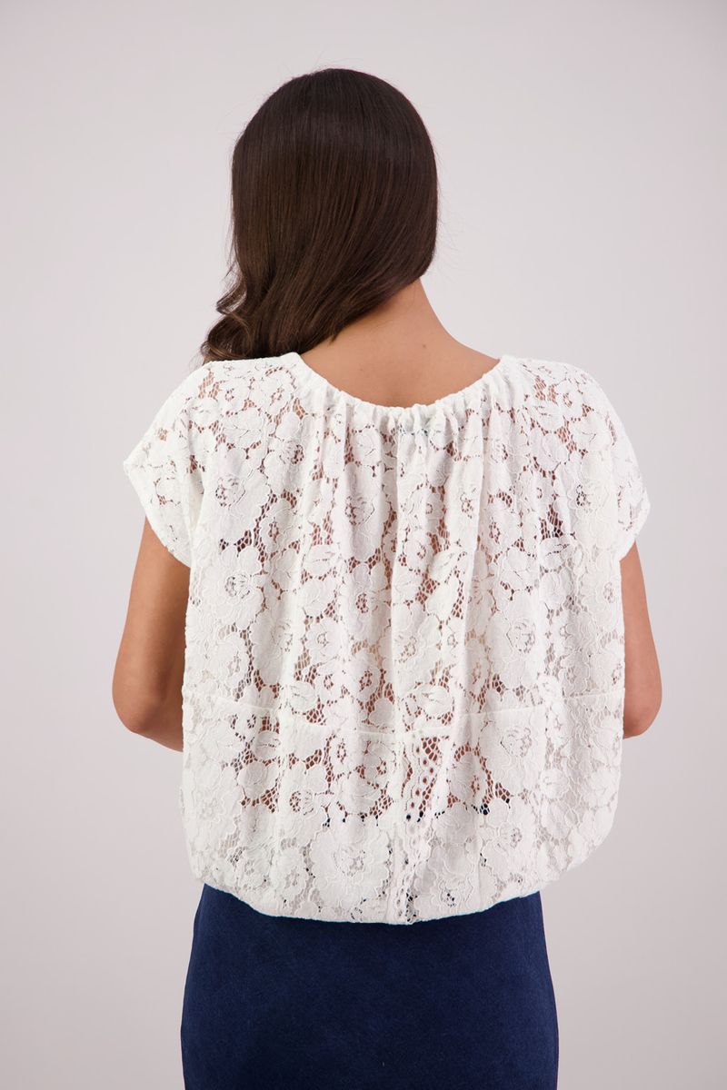 Briarwood Scarlett Top | White