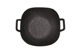 Goa Tray Small Square With Handles | Black