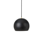 Broste Lighting Round Lavas Ceiling Lamp | Black
