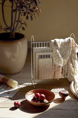 Broste Magazine Holder Maggie| Cream