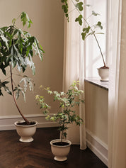 Broste Flowerpot Annabella Small | Cream
