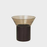 Broste Vase Georg Wide | Dark Brown