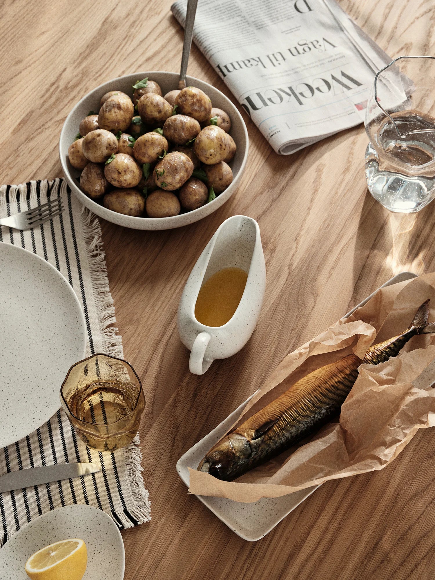 Broste Nordic Gravy Bowl | Vanilla