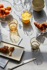 Broste Limfjord Glass Tumbler | Light Grey Large