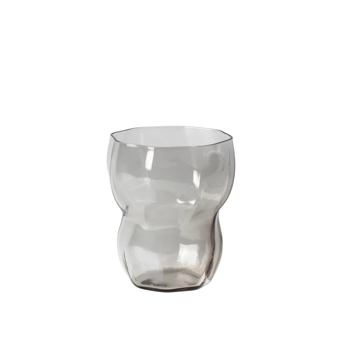 Broste Limfjord Glass Tumbler | Light Grey Small