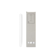Broste Candle Flat Top Set Of 6 | White
