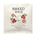 Herb & Spice Baked Brie Cranberry & Almond Topping | 25gm