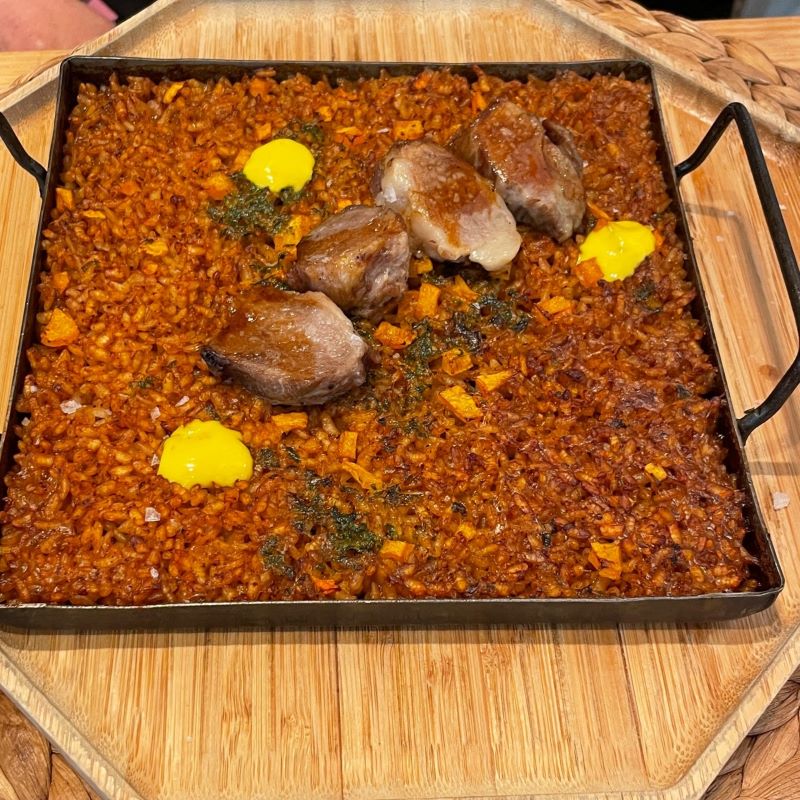 Spanish Enamel Flat Tray | 21x17cm