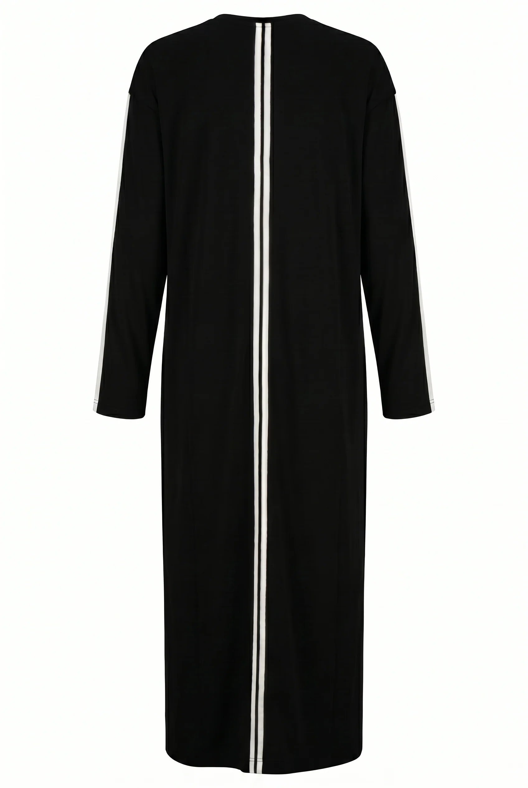 Dref By D Bea Long-Sleeve Dress | Black White