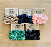 Silk Sensation Silk Scrunchies | Large Set Of 3