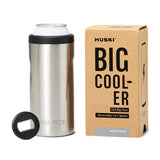 Huski BIG Can Cooler | Brushed Stainless
