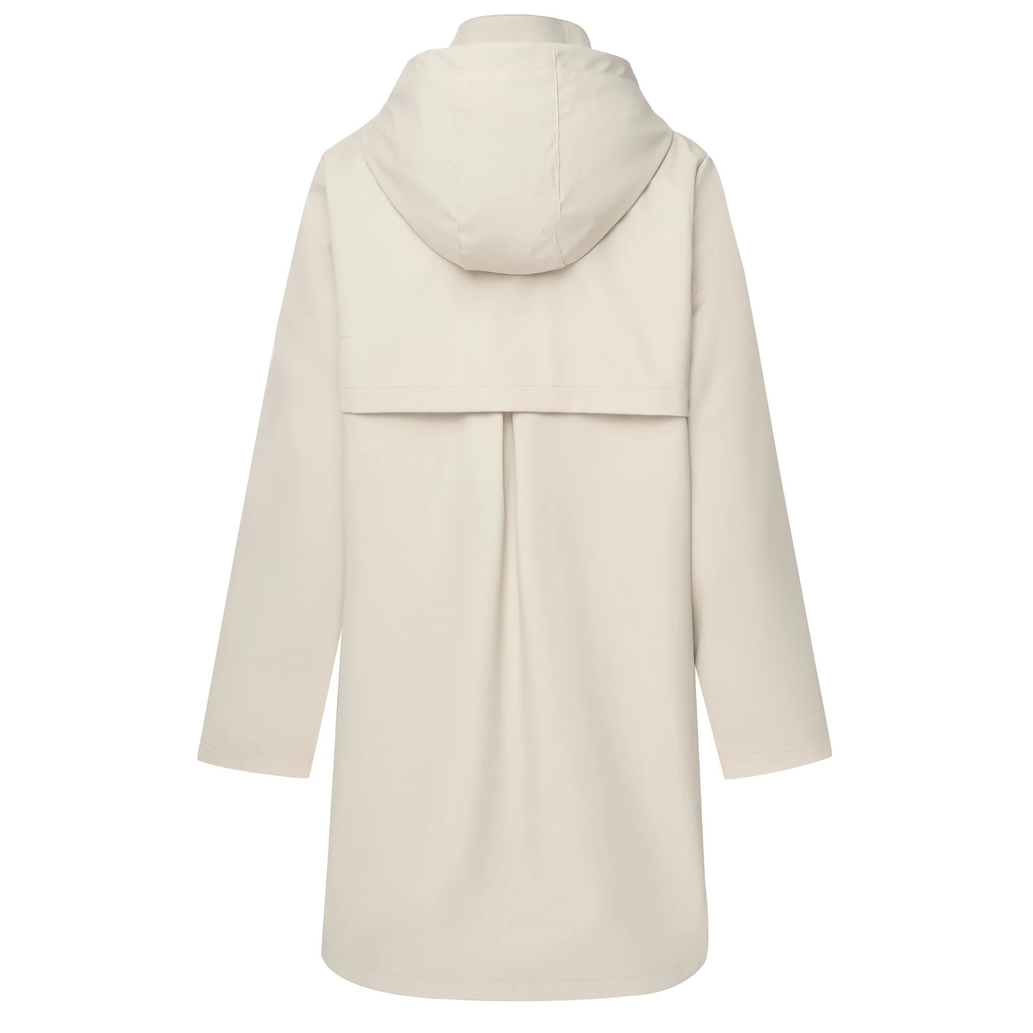 Moke Billie Raincoat | Cream Choc Houndstooth