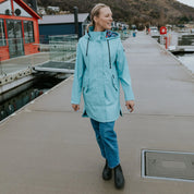 Moke Billie Raincoat | Aqua Evie Aqua Trails