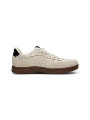 Woden Bjork Mix Sneaker | Blanc de Blanc Black