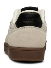 Woden Bjork Mix Sneaker | Blanc de Blanc Black