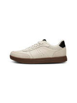Woden Bjork Mix Sneaker | Blanc de Blanc Black