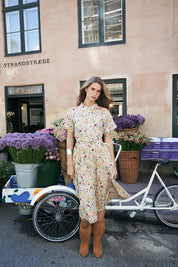 Lollys Laundry Blake Midi Dress | Flower Print