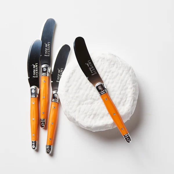 Laguiole Cheese Spreader | Orange