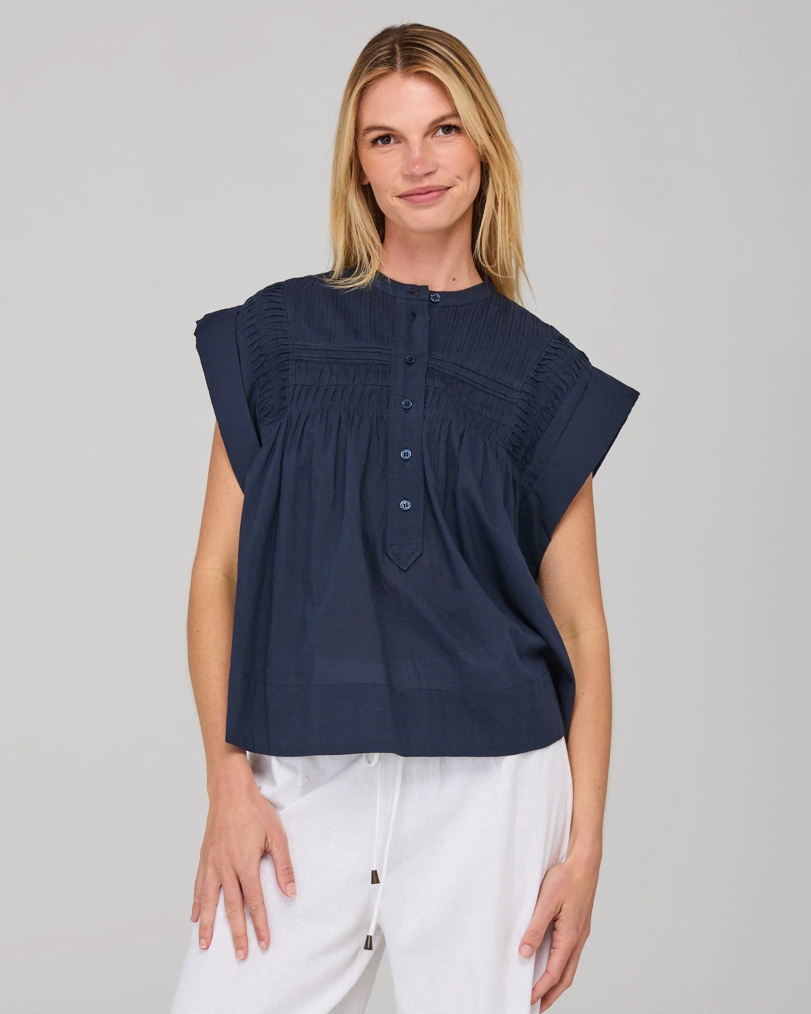 Boom Shankar Danika Top | Navy