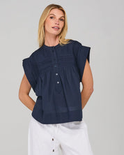 Boom Shankar Danika Top | Navy
