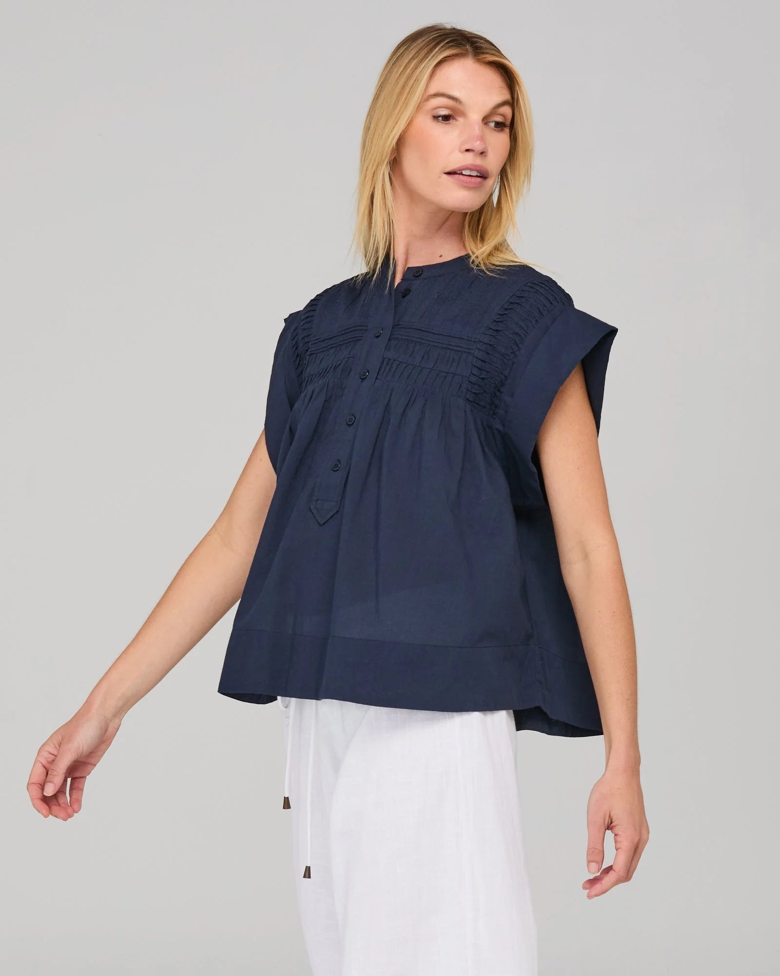 Boom Shankar Danika Top | Navy