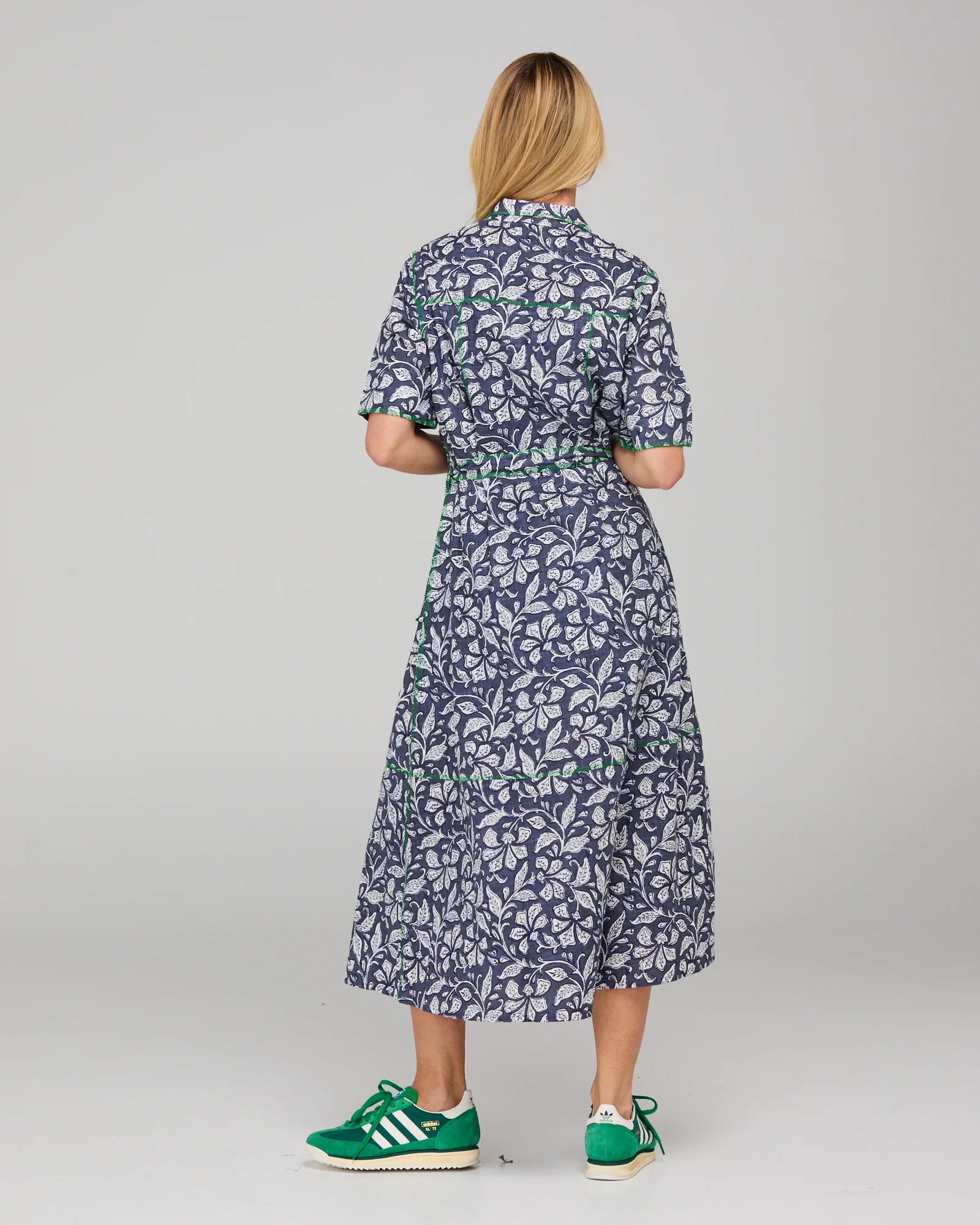 Boom Shankar Rishi Dress | Tzumi Navy