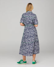 Boom Shankar Rishi Dress | Tzumi Navy