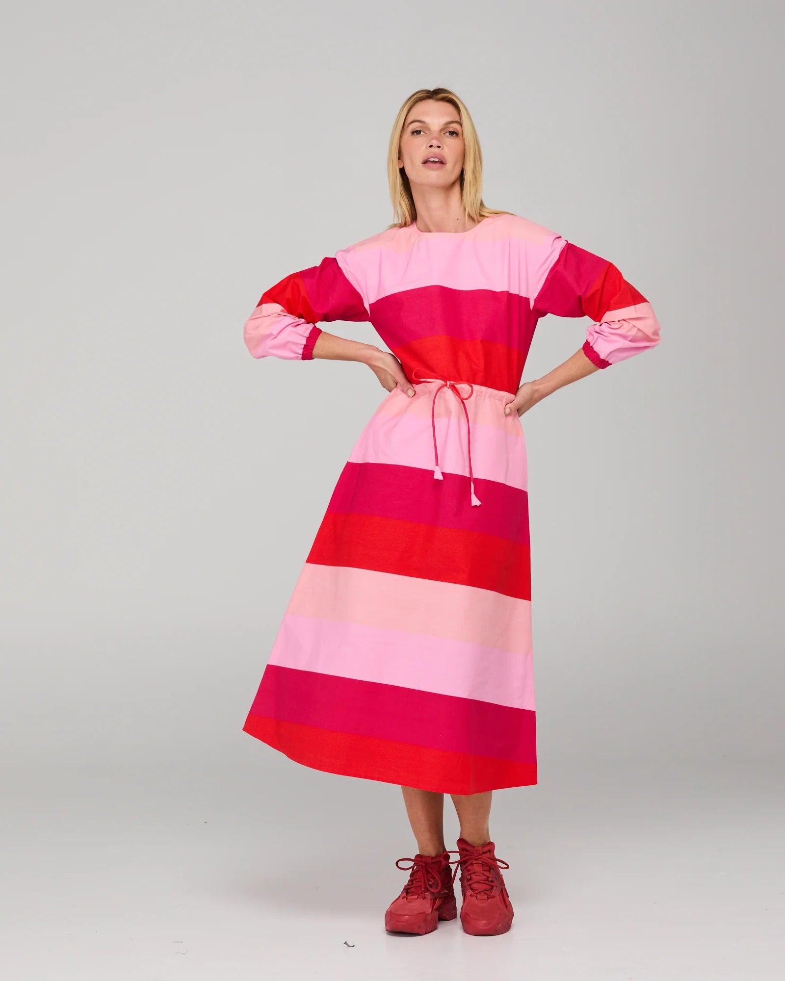 Boom Shankar Lini Dress | Emi Pink