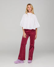 Boom Shankar Haru Shirt Embroidered | White