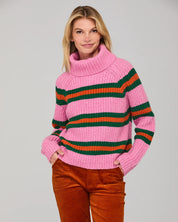 Boom Shankar Shanti Jumper | Pink Stripe