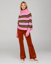 Boom Shankar Shanti Jumper | Pink Stripe