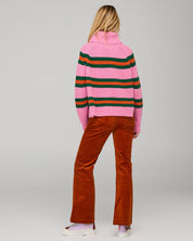 Boom Shankar Shanti Jumper | Pink Stripe