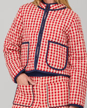 Boom Shankar Mizuki Jacket | Red White