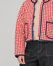 Boom Shankar Mizuki Jacket | Red White