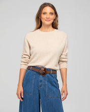 Boom Shankar Flower Belt | Chocolate Pebble