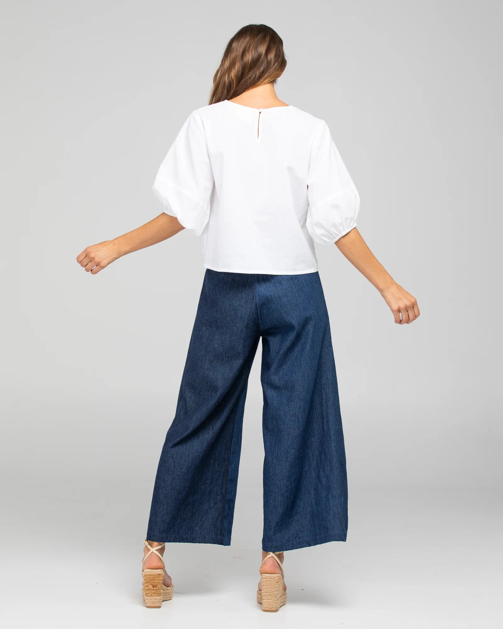 Boom Shankar Ria Pant | Dark Denim