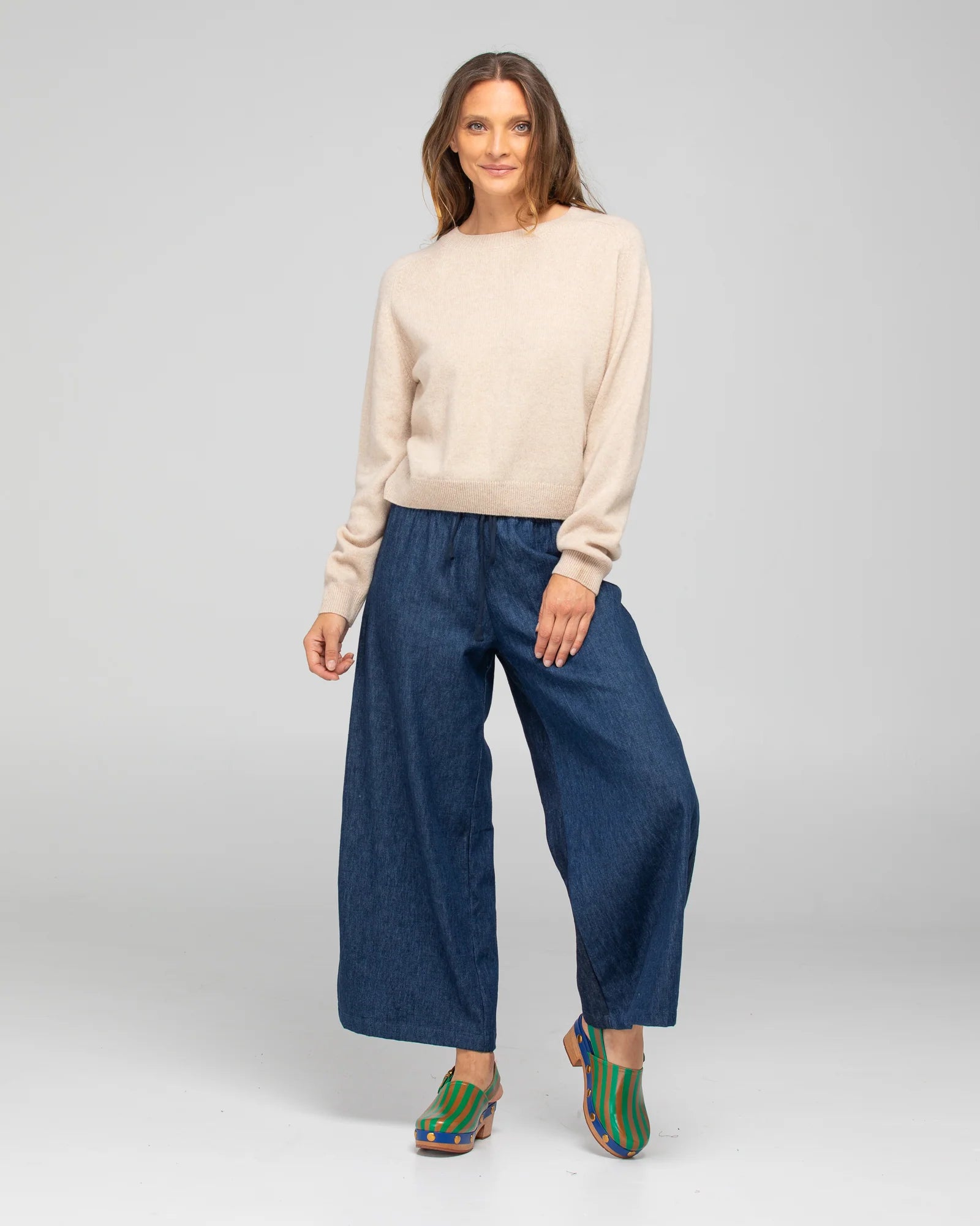 Boom Shankar Ria Pant | Dark Denim