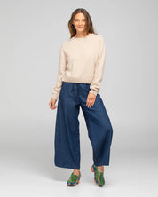 Boom Shankar Ria Pant | Dark Denim