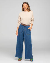 Boom Shankar Shell Belt | Shell Suede