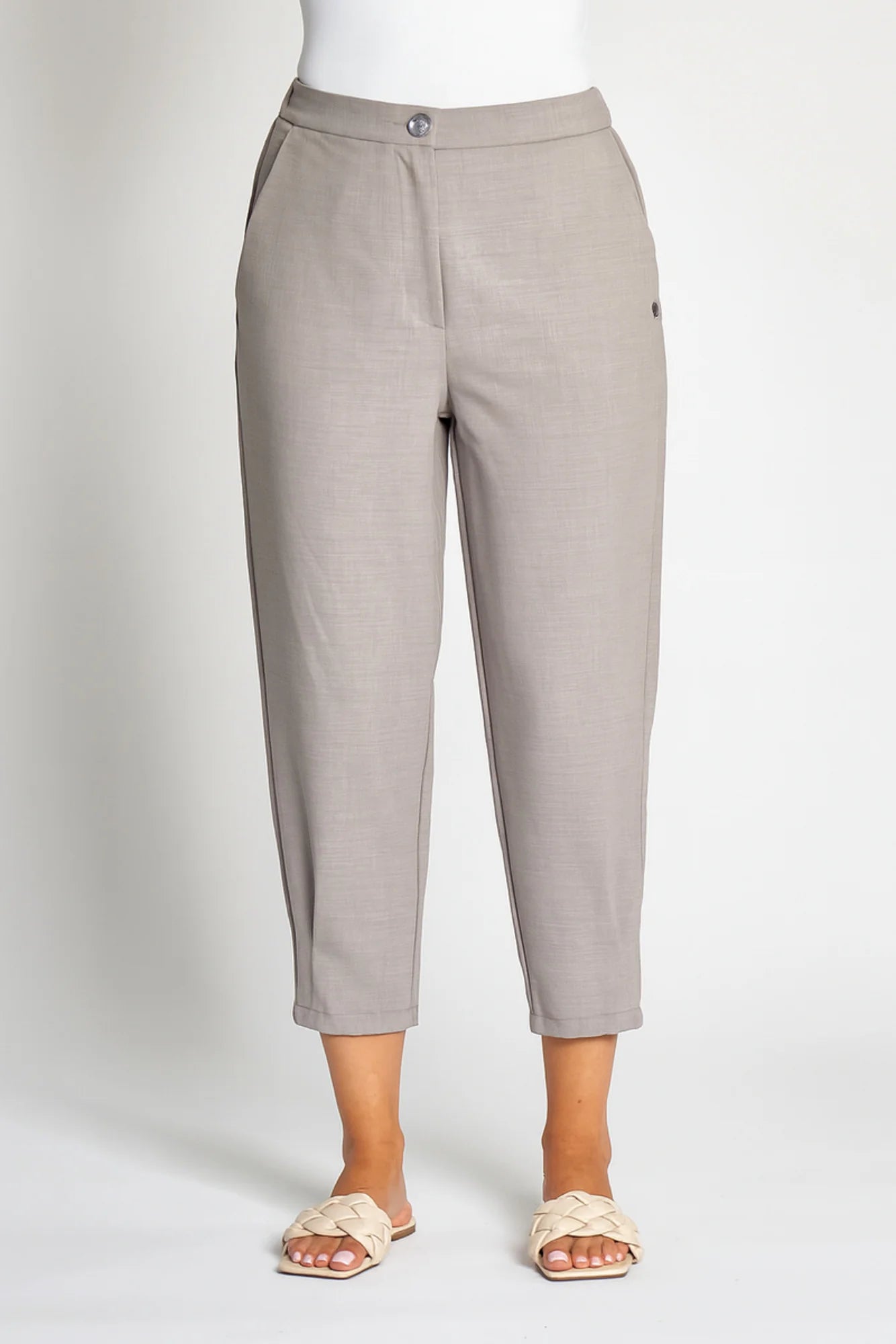Zhrill Borda Pants | Grey