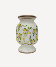 French Country Botanical Lemon Urn | 32cm