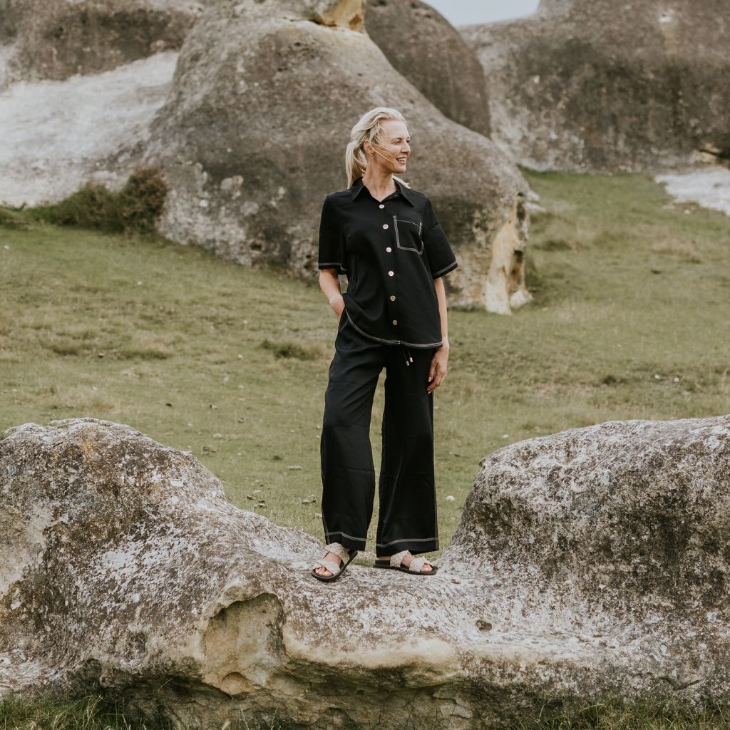 Moke Bowie Pant | Black