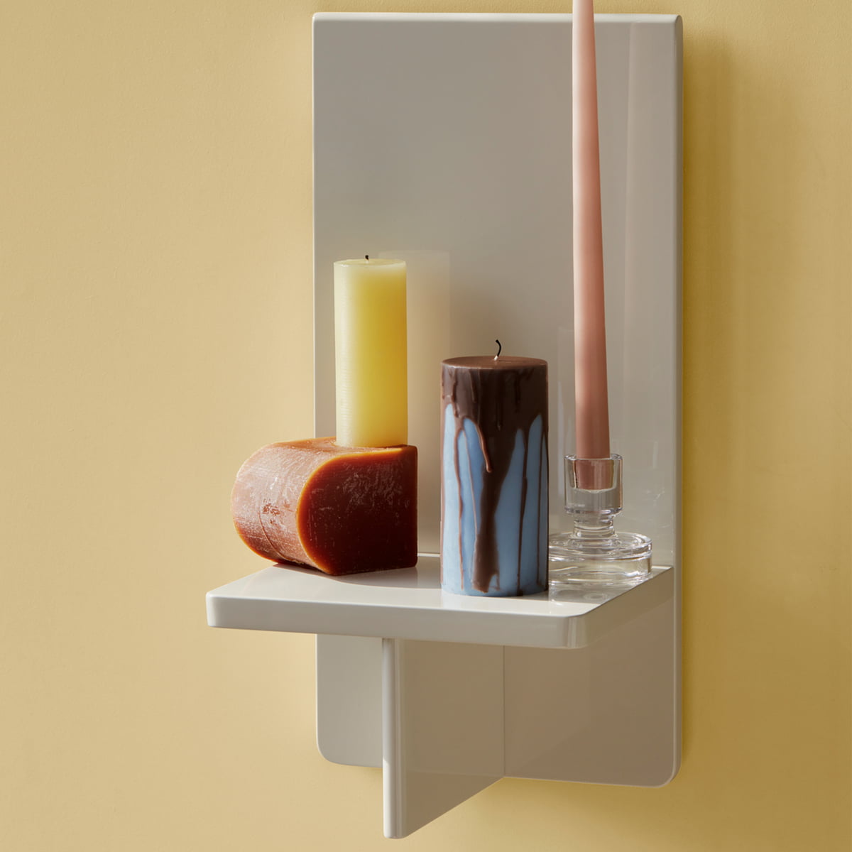 Broste Shelf Tenna Single Wallshelf Rainy Day | Rainy Day