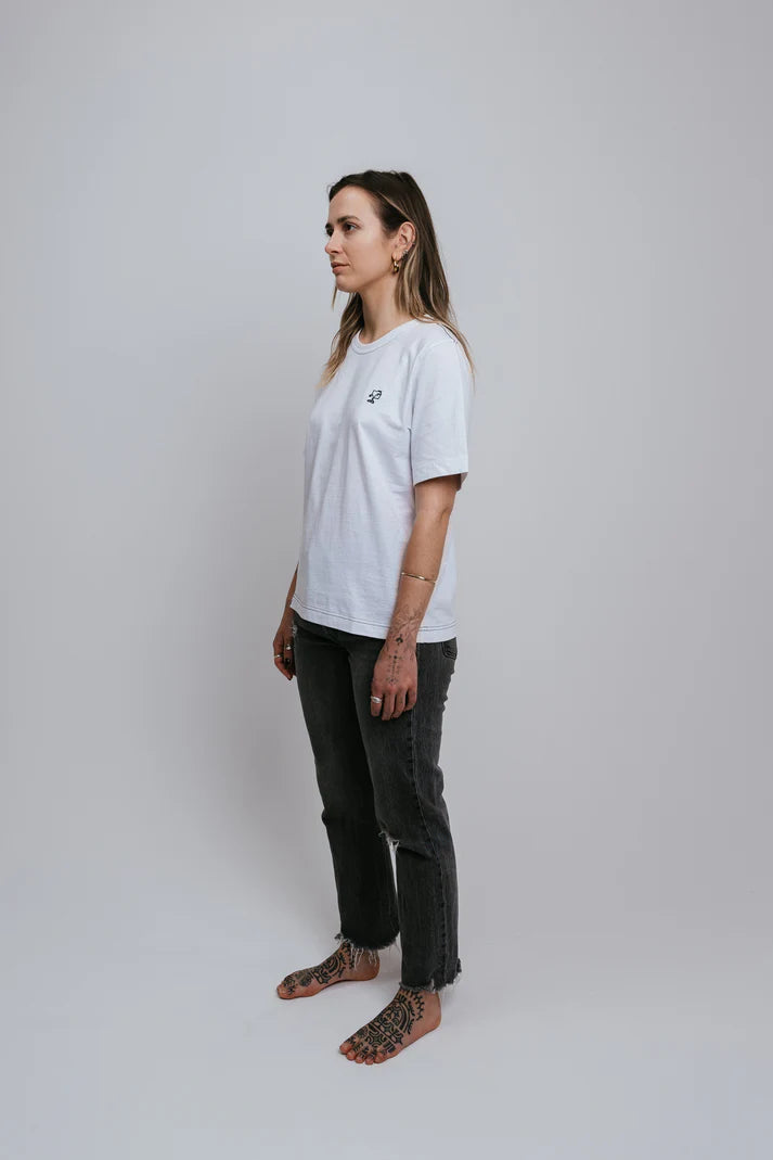 All Of Us Buddy Tee | White