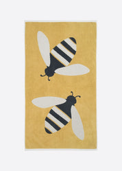 Anorak Organic Cotton Towel | Buzzy Bee Hand Towel